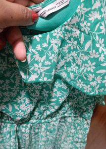 Kids Green Frock