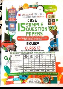 CBSE Biology Class 12 Sample Papers