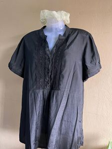 Black Cotton Top 🎀