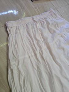 White Long Skirt