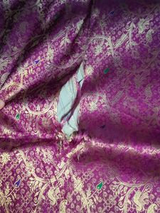 Pure Kanchi Pattu Saree With Blouse