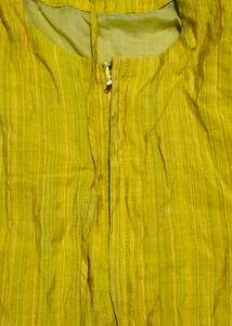 Yellow Cotton Kurta