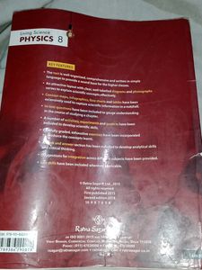 Class 8th Physics Book