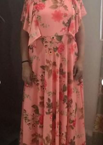 Floral Print Maxi Dress