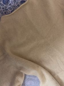 Yellow Knit Pullover Sweater