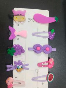 Cute Cartoon Hair Clip Set