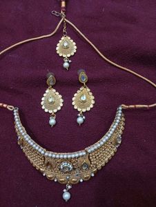 Vintage Gold Jewelry Set