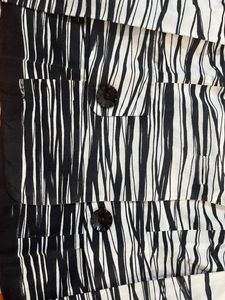 black and white summer blazer