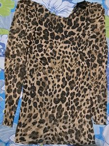 Leopard Print Top