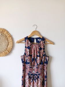 London Times Printed maxi Dress