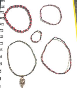 Goth And Boho Bracelet Stack 🥀🕸️