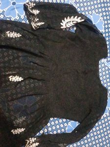 Elegant Black Kurta