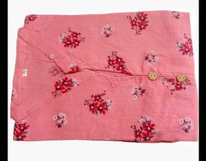 Floral Print Kurta