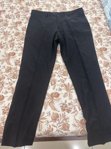 Louis Philippe Black Pants