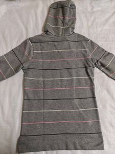 Striped Pullover Hoodie