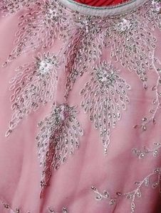 Chic Pink Embroidered Kurti