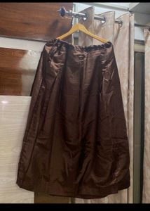 Elegant Brown Floral Saree