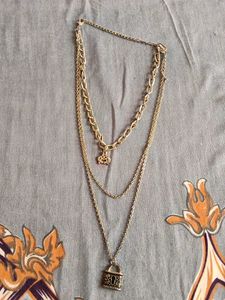 Layered Gold-Tone Necklace