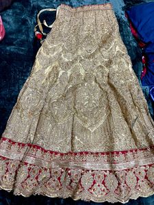 Red And Golden Lehenga❤️