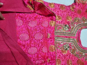 Pink Dress Material