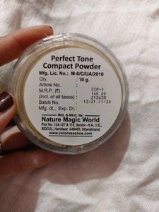 foundation, primer, compact,golden jwellery.