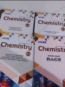 ALLEN Chemistry Books- JEE MAIN + ADVANCE