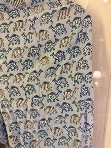 Camel Print coord Set Pure Cotton