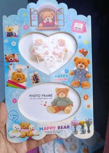 Cute Teddy Bear Photo Frame