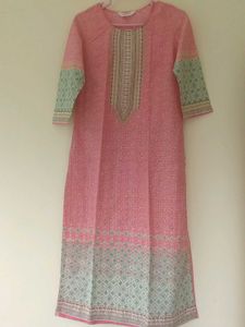 Pink Biba Kurti