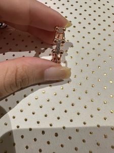 Pandora Rose Sparkling Row Ring