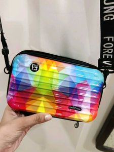 🌈 Multicolored Crossbody Bag