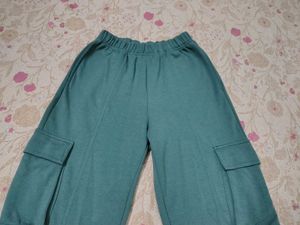 Green trouser pants