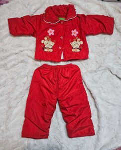 Cute Red Kids' Outfit