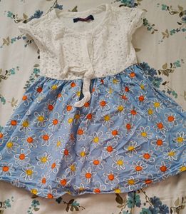 Pretty Floral Print Dress