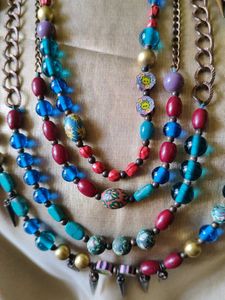 Navratri Boho Layered Necklace