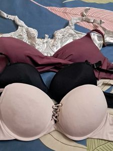 Combo Of Four Imported Fabric Bra