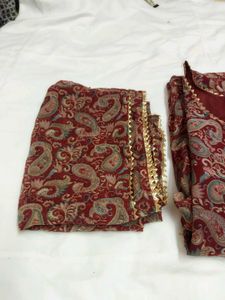 Paisley Print Kurti Set