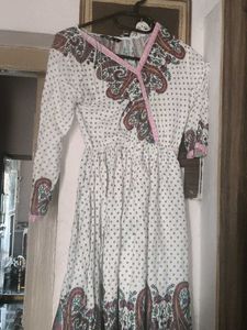 Paisley Print Dress