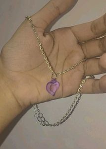 Handmade Purple Heart pendent 💜