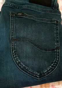 Men Deep Blue Jeans