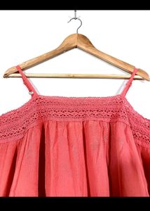 Off Shoulder Faded Top