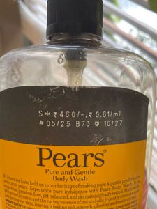 Pears Pure And Gentle Body Wash