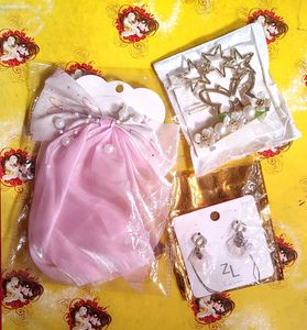 Korean earrings &amp; hair Accessories Gift Set 🩷