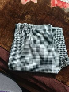 Checkered Casual Pants