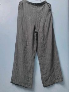 Green Crop Top And Trouser Set For Girls