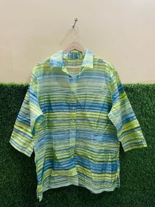 ELEGANT MULTICOLOURED SHIRT FOR WOMEN