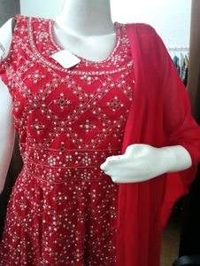 Party Wear Kurti Pant Dupatta Set