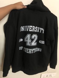 URBANIC Black Hoodie