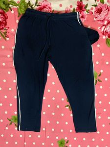 Navy Blue Sports Track Pants