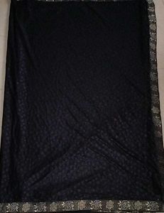 Elegant Black Saree